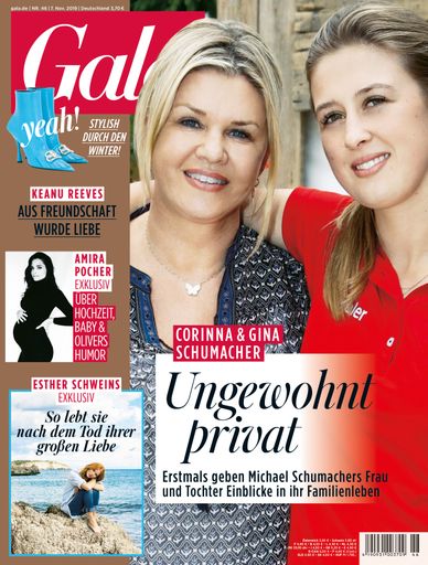 Cover GALA (46/2019) ab 07.11.2019 im Handel. Weiterer Text über
ots und www.presseportal.de/nr/6106 / Die Verwendung dieses Bildes
ist für redaktionelle Zwecke honorarfrei. Veröffentlichung bitte
unter Quellenangabe: "obs/Gruner+Jahr, Gala"