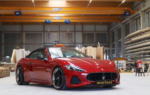 Maserati GranCabrio I Granturismo MC Tuning von mariani. Weiterer
Text über ots und www.presseportal.de/nr/127011 / Die Verwendung
dieses Bildes ist für redaktionelle Zwecke honorarfrei.
Veröffentlichung bitte unter Quellenangabe: "obs/mariani
Car-Styling"