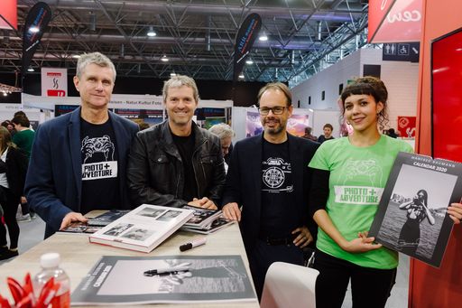 Vorschau Bild von Starfotograf Manfred Baumann mit den Veranstaltern
Thomas Wiltner und Oliver Bolch.