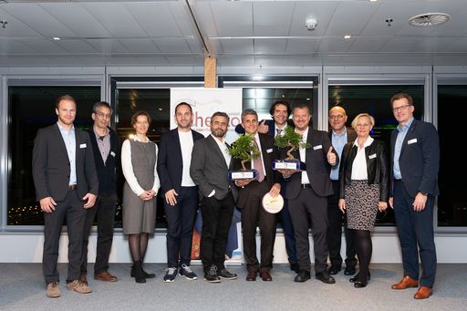  Die glücklichen Gewinner des 8. GBB-Awards.