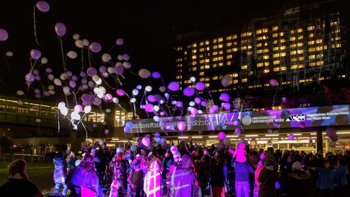  Fest für Frühgeborene an der Medizinischen
Universität Wien bzw. AKH Wien