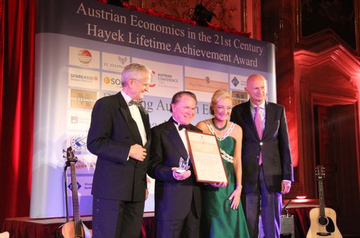 Hayek Award an Richard J. Stephenson
