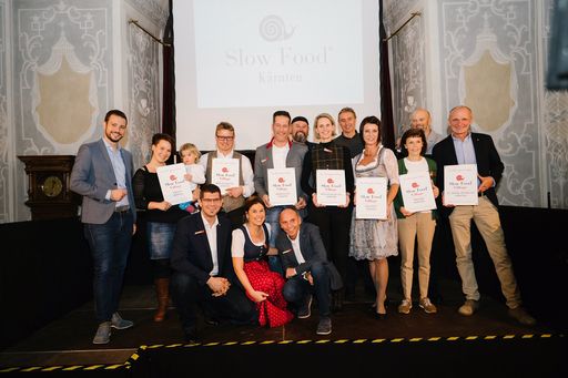 Verleihung der ersten Slow Food Villages