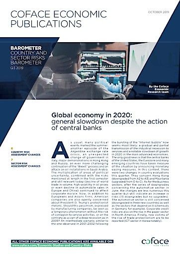 Vorschau Bild von Barometer: Global economy in 2020: General slowdown despite the action of central banks