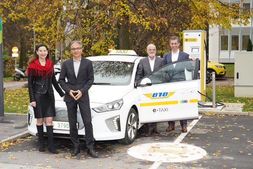  E-Taxi Kooperation Energie Graz