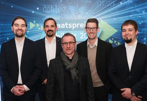  Team AVI Systems und SCCH: Freuten sich über die Anerkennung