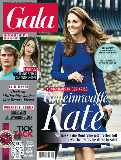 GALA Cover 49/2019 (EVT: 28. November 2019). Weiterer Text über
ots und www.presseportal.de/nr/6106 / Die Verwendung dieses Bildes
ist für redaktionelle Zwecke honorarfrei. Veröffentlichung bitte
unter Quellenangabe: "obs/Gruner+Jahr, Gala"