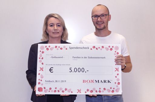  Scheckübergabe in der Bezirkshauptmannschaft
Südoststeiermark