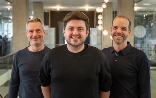  Auf dem Foto vlnr abgebildet: Dr. Stephan Lechner
(Gesellschafter, Storyblok GmbH), Dominik Angerer (CEO, Storyblok
GmbH), Mag. Albert Ortig (Gesellschafter, Storyblok GmbH).