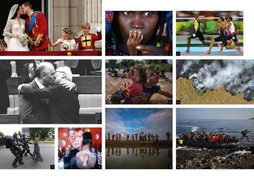 Fotocollage: 1 Dylan Martinez
/REUTERS/picturedesk.com 2 Finbarr O'Reilly /REUTERS/picturedesk.com
3 Kai Pfaffenbach /REUTERS/picturedesk.com 4 Stringer
/REUTERS/picturedesk.com 5 Adrees Latif /REUTERS/picturedesk.com 6
Ueslei Marcelino /REUTERS/picturedesk.com 7 Jonathan Bachman
/REUTERS/picturedesk.com 8 Stefan Wermuth /REUTERS/picturedesk.com 9
Hannah Mckay /REUTERS/picturedesk.com 10 Yannis Behrakis
/REUTERS/picturedesk.com
