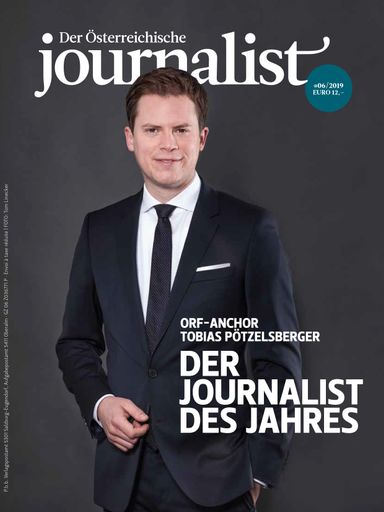 ORF-Anchor Tobias Pötzelsberger ist "Journalist des Jahres" in
Österreich Weiterer Text über ots und www.presseportal.de/nr/66148 /
Die Verwendung dieses Bildes ist für redaktionelle Zwecke
honorarfrei. Veröffentlichung bitte unter Quellenangabe:
"obs/Medienfachverlag Oberauer GmbH/Tom Linecker"