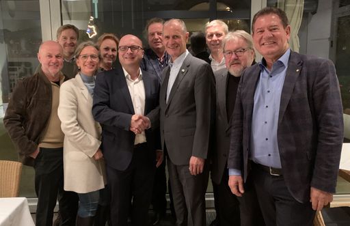 Übergabe Vorsitz Landeskonferenz Freie Berufe OÖ an
Präsident DI Rudolf Wernly