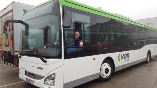  VOR-Busfahrer auch zu Weihnachten im Einsatz!