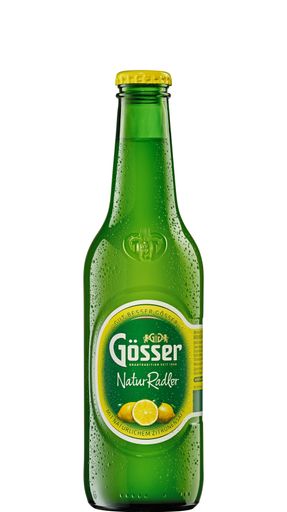 Der erfrischende Geschmack des Gösser NaturRadler
ist in Deutschland seit Jahren beliebt.