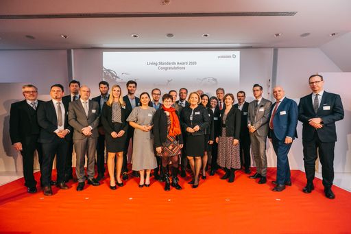  Die Preisträgerinnen und Preisträger des Living
Standards Award 2020