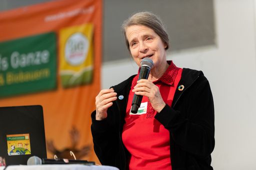 Em.O.Univ.Prof. Dr. Helga Kromp-Kolb bei ihrem
Vortrag auf den BIO AUSTRIA-Bauerntagen 2020