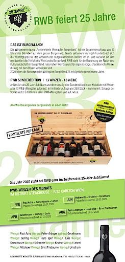 Vorschau Bild von Jubiläumsprogramm "25 Jahre RWB"