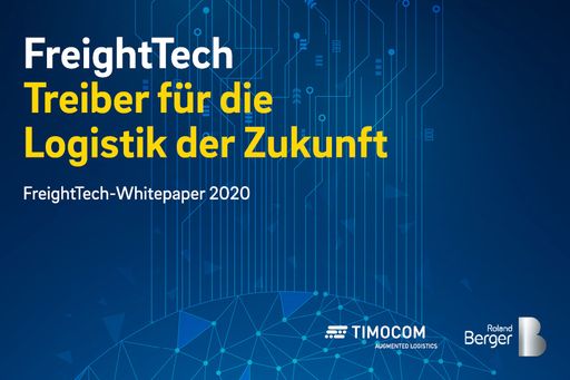 Whitepaper FreightTech Pressebild. Weiterer Text über ots und
www.presseportal.de/nr/50246 / Die Verwendung dieses Bildes ist für
redaktionelle Zwecke honorarfrei. Veröffentlichung bitte unter
Quellenangabe: "obs/©TIMOCOM"