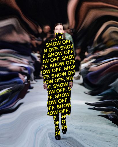  SHOW OFF. Austrian Fashion Design; Plakatsujet