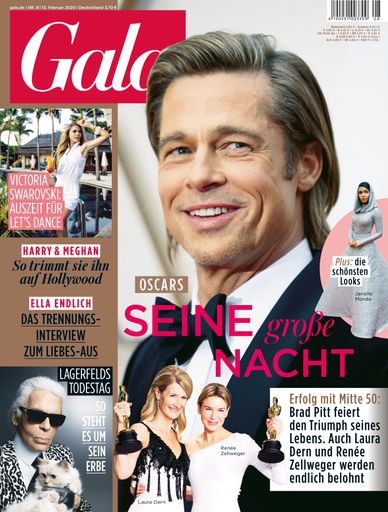 GALA Cover 8/2020 (EVT: 13. Februar 2020) / Weiterer Text über
ots und www.presseportal.de/nr/6106 / Die Verwendung dieses Bildes
ist für redaktionelle Zwecke honorarfrei. Veröffentlichung bitte
unter Quellenangabe: "obs/Gruner+Jahr, Gala"