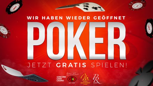  Jetzt GRATIS Poker spielen!