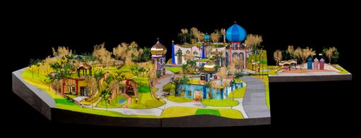 Vorschau Bild von Hundertwasser Memorial Park, Korea,
Architekturmodell
