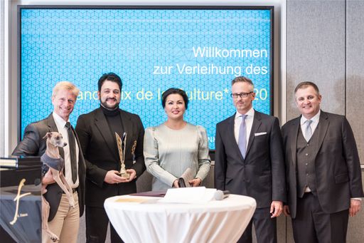 Feierliche Überreichung des "Grand Prix de la Culture 2020" an
Tenor Yusif Eyvazov