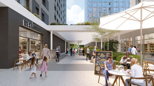 Im städtebaulich bedeutenden Großprojekt VIENNA
TWENTYTWO in Wien 22 hat Otto Immobilien den Exklusivauftrag für die
Vermietung der Retail-bzw. Gastroflächen erhalten.