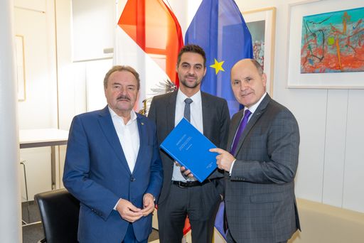  Besprechung im Büro des Nationalratspräsidenten