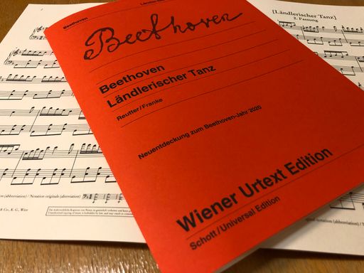 Erste Ausgabe der Neuentdeckung „Ländlerischer
Tanz“