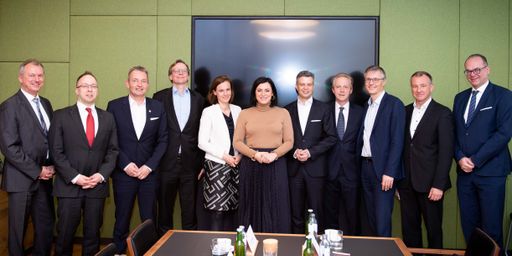 Arbeitsgespräch Telekommunikationsbranche