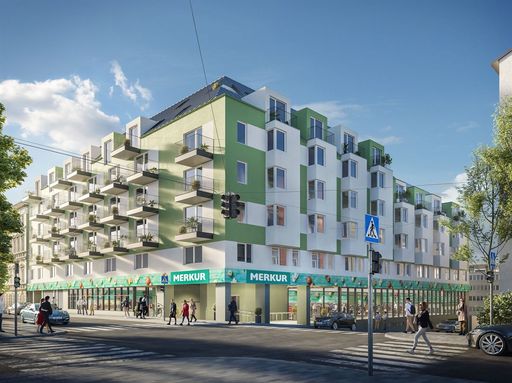 Vorschau Bild von Rendering Pohlgasse Straßenansicht