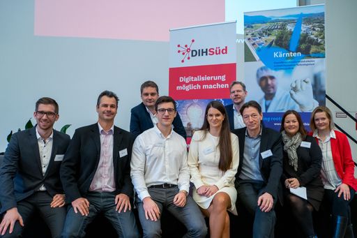 Vorschau Bild von BABEG, Austro Digital, DIH Süd samt den
ModeratorInnen des Kickoff Workshop