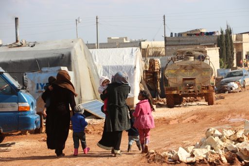 Syrien - Menschen verhungern und erfrieren