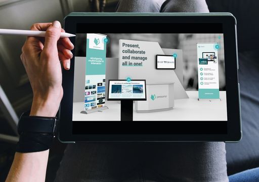 Linzer Start-up presono reagiert auf den
Corona-Crash und unterstützt Unternehmen mittels digitaler,
interaktiver Messe-Präsentationen im Kampf gegen Umsatzeinbrüche
