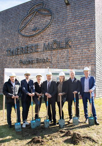  Spatenstich für das zukunftsweisende
Wasserstoffprojekt der Firma MPREIS