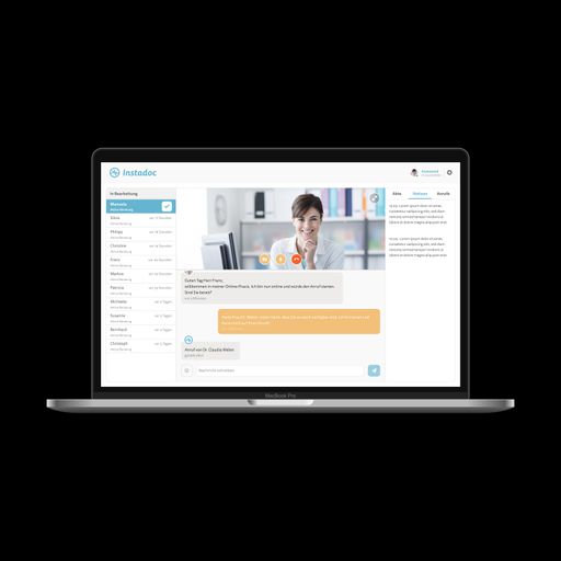  Instadoc Online Praxis für ÄrztInnen und PsychologInnen.