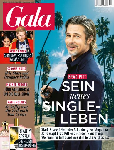 GALA Cover 13/20 (EVT: 19. März 2020). Weiterer Text über ots und
www.presseportal.de/nr/6106 / Die Verwendung dieses Bildes ist für
redaktionelle Zwecke honorarfrei. Veröffentlichung bitte unter
Quellenangabe: "obs/Gruner+Jahr, Gala"