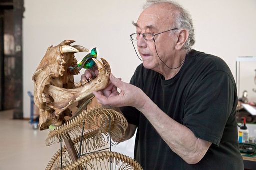 Daniel Spoerri im Naturhistorischen Museum Wien