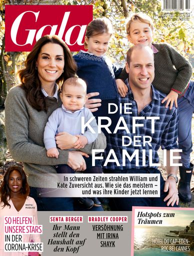 GALA Cover 14/2020 (EVT: 26. März 2020) / Weiterer Text über ots
und www.presseportal.de/nr/6106 / Die Verwendung dieses Bildes ist
für redaktionelle Zwecke honorarfrei. Veröffentlichung bitte unter
Quellenangabe: "obs/Gruner+Jahr, Gala"