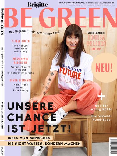 Cover Brigitte Be Green. Weiterer Text über ots und
www.presseportal.de/nr/142942 / Die Verwendung dieses Bildes ist für
redaktionelle Zwecke honorarfrei. Veröffentlichung bitte unter
Quellenangabe: "obs/Gruner+Jahr, BRIGITTE BE GREEN"