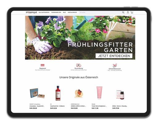  shöpping.at ist der Online Marktplatz der
Österreichischen Post