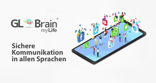 Vorschau Bild von GLBrain MyLife, sichere Online-Kommunikation in
allen Sprachen