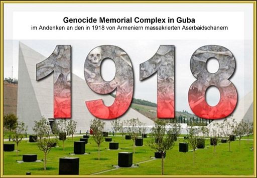 Vorschau Bild von Genocide Memorial Complex in Guba, Aserbaidschan. Das Complex
wurde 2013 im Andenken von Opfern des Genozids an den Aserbaidschan
in 1918 errichtet.
