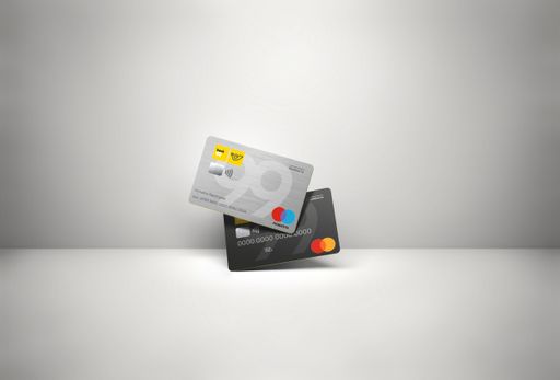 Bankkarte und Kreditkarte der bank99