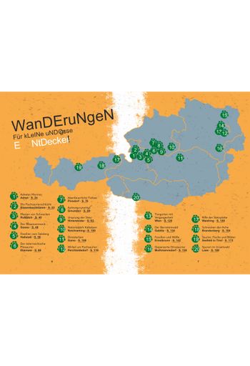 Vorschau Bild von Wanderkarte Österreich, "Wandern in die Welt der
Dinos", Alexander Lukeneder, Servus Verlag, 2020