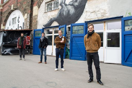  (v.l.n.r) Clemens Bohle, Andreas Wurbs, Leonhard
Pranter, Gero Stephan