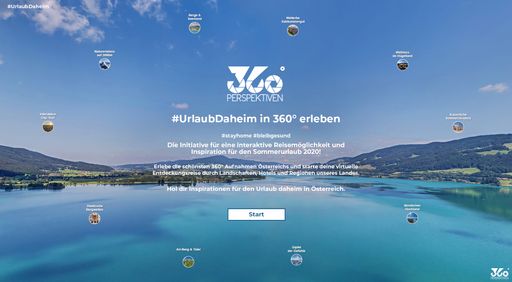 Vorschau Bild von #UrlaubDaheim - Start der 360° Tour