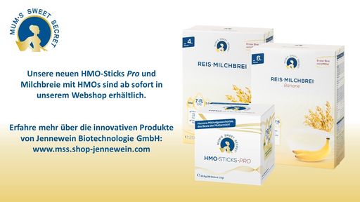 Die neuen Produkte Babybrei und HMO-Sticks Pro von Jennewein
Biotechnologie ab jetzt im Online-Shop zu kaufen unter
mss.shop-jennewein.com. Weiterer Text über ots und
www.presseportal.de/nr/77411 / Die Verwendung dieses Bildes ist für
redaktionelle Zwecke honorarfrei. Veröffentlichung bitte unter
Quellenangabe: "obs/Jennewein Biotechnologie GmbH"