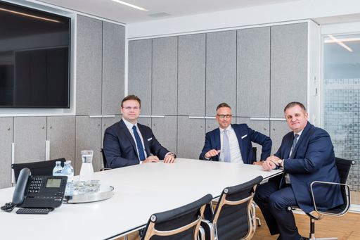 Der neue Wiener Privatbank-Vorstand v.l.n.r: Juraj
Dvorak, Christoph Raninger (CEO), Eduard Berger